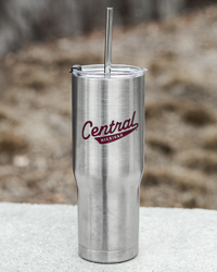 Central Michigan Vintage Tail Sweep 30 oz. Stainless Steel Tumbler