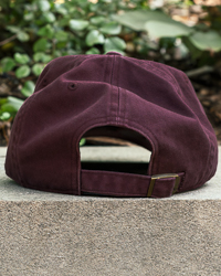 Central Michigan Vintage Tail Sweep Maroon Relaxed Adjustable Hat