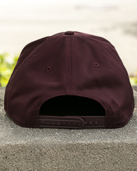 Central Michigan Football Script Maroon & Gold Snapback Hat