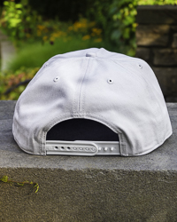 Central Michigan Vintage Tail Sweep 3D White Snapback Hat