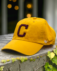 Block C Vintage Gold Relaxed Adjustable Hat