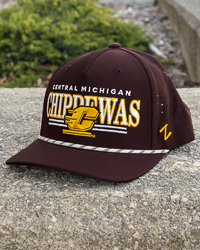 Central Michigan Chippewas Action C Maroon Performance Snapback Hat