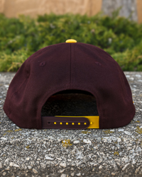 CMU 3D Chippewas Action C Maroon & Gold Snapback Hat
