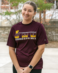 Action C CMU Chippewas Maroon T-Shirt
