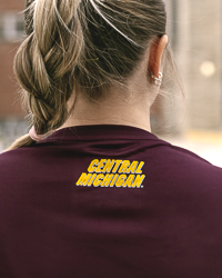 Action C CMU Chippewas Maroon T-Shirt