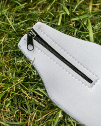 Central Michigan University Native All Over Design White Bottle Koozie