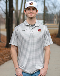 Action C Dri-FIT White & Gray Tour Stripe Polo