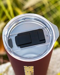 Action C CMU Chippewas Maroon 18 oz. Stainless Steel Travel Tumbler