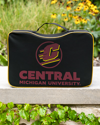 Action C Central Michigan University Black Premium Bleacher Cushion