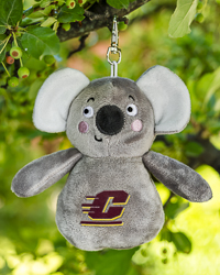 Action C Gray Koala Stuffed Animal Travelers Bag Charm