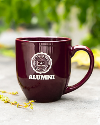 Central Michigan University Seal Alumni Maroon 14 oz. Ceramic Mug